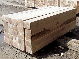 業務案内 [ 枕木(マクラギ) ] | 麻生木材工業株式会社